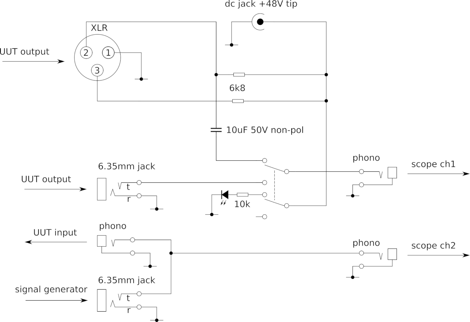 Adapter schematic