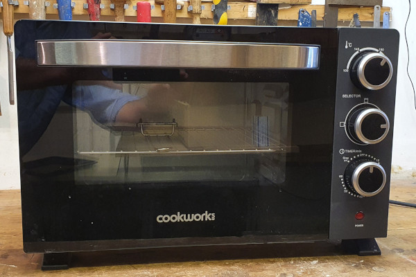 The unmodified oven